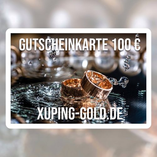 Gutscheinkarte XUPING 100 Euro