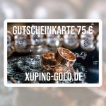 Gutscheinkarte XUPING 75 Euro