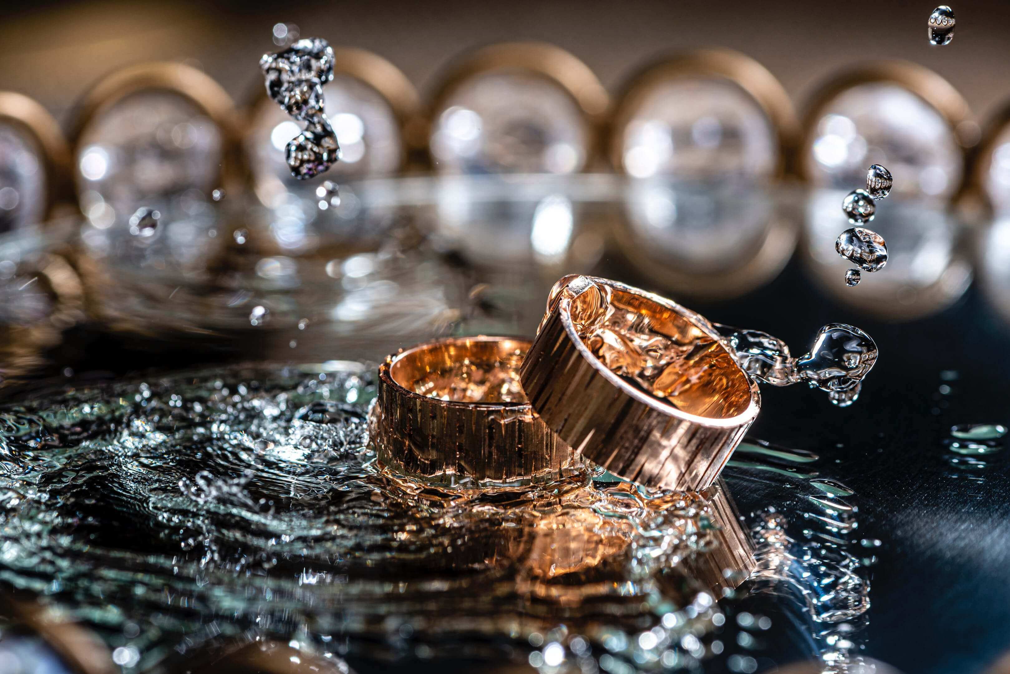 Vergoldeter Schmuck