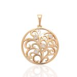 anhänger mit steinen gold 30133