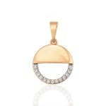 anhänger mit steinen gold 30161