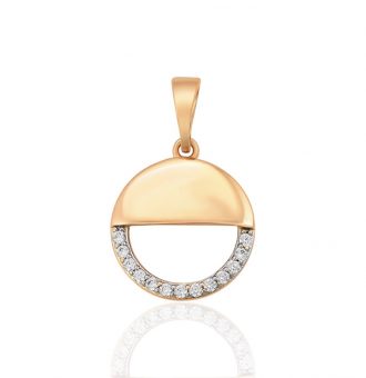 anhänger mit steinen gold 30161