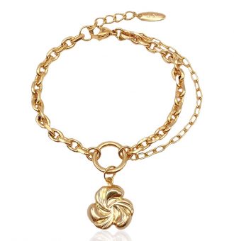 armband mit anhänger gold 70131