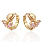 creolen mit steinen gold 90107