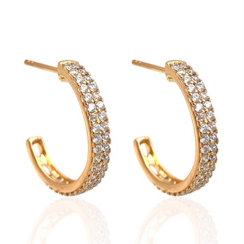 creolen mit steinen gold 90168