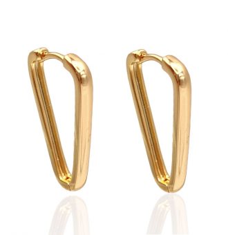 eckige creolen gold 90250
