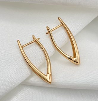 goldene ohrringe 90146