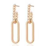 hängende ohrringe gold 90165