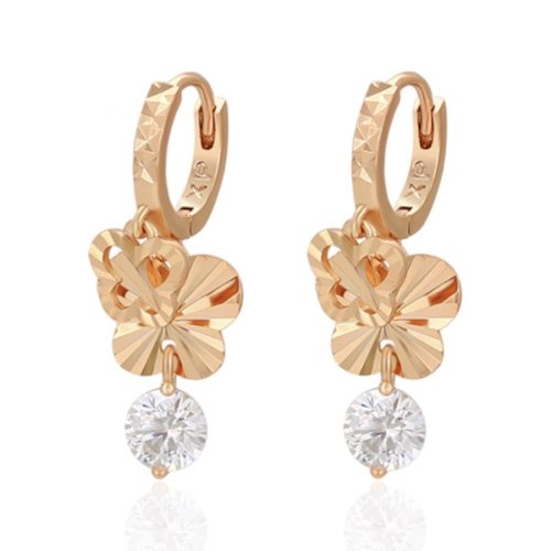 hängende ohrringe gold 90185