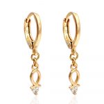 hängende ohrringe gold 90213