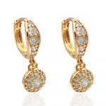 hängende ohrringe gold 90234