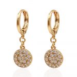 hängende ohrringe gold 90242