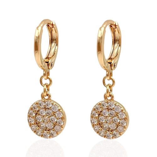 hängende ohrringe gold 90242