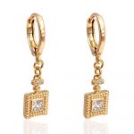 hängende ohrringe gold 90243