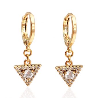 hängende ohrringe gold 90244