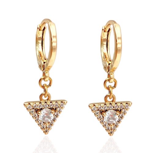 hängende ohrringe gold 90244