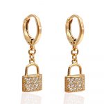 hängende ohrringe gold 90283