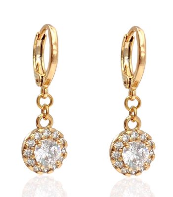 hängende ohrringe gold 90285