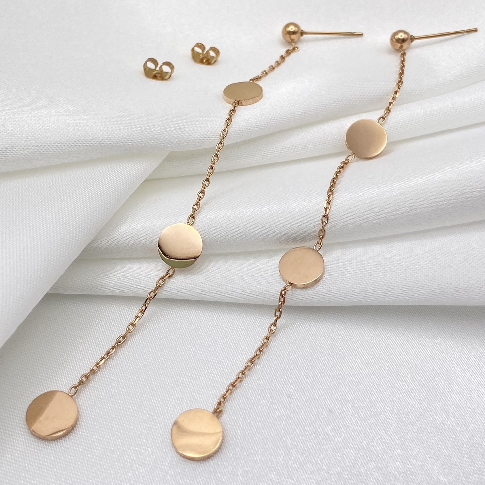 hängende ohrringe rosegold 90101 1