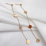 hängende ohrringe rosegold 90101