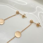 hängende ohrringe rosegold 90101 3