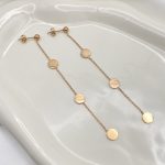 hängende ohrringe rosegold 90101 4