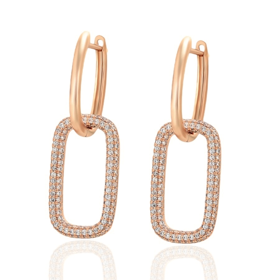 hängende ohrringe rosegold 90184 hängende ohrringe rosegold 90184