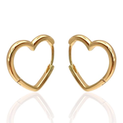 herz ohrringe gold 90222 1