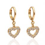 herz ohrringe gold 90237