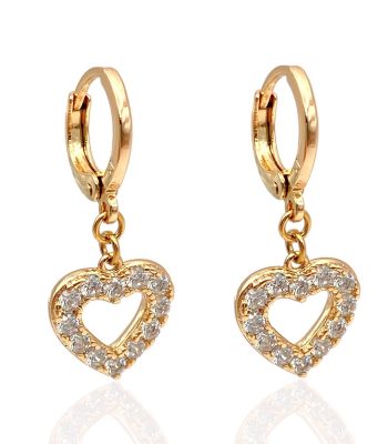 herz ohrringe gold 90237