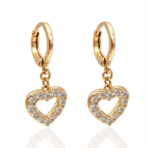 herz ohrringe gold 90237