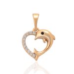 herzanhänger gold 30122