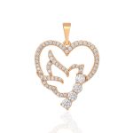herzanhänger gold 30123