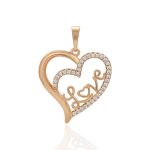 herzanhänger gold 30124