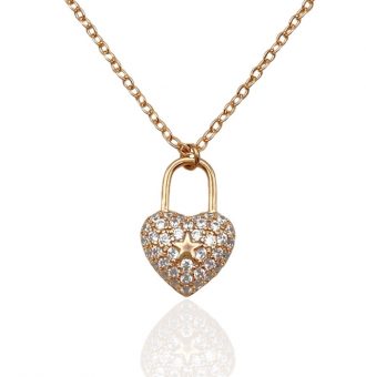herzkette gold 40102