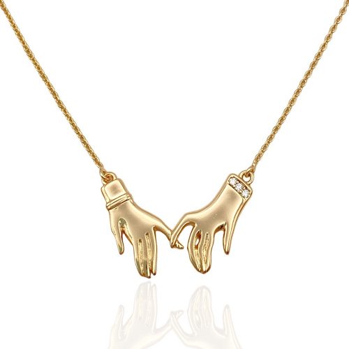 kette mit anhänger gold 40163