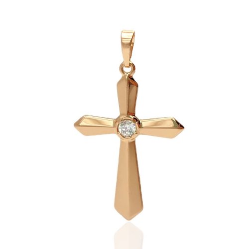 kreuz für kette gold 30107