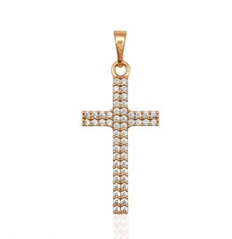 kreuz für kette gold 30130