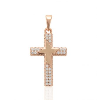 kreuz für kette gold 30139