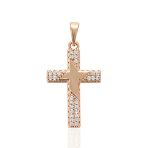kreuz für kette gold 30139