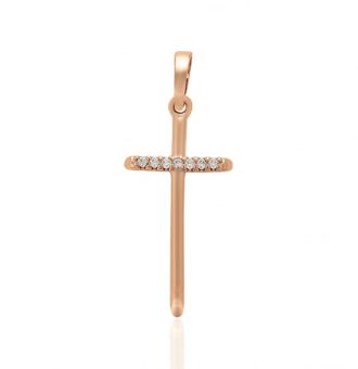 kreuz für kette gold 30162