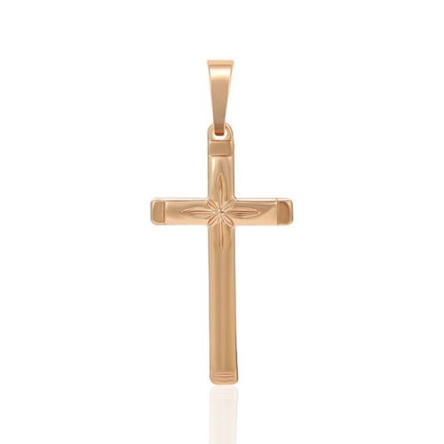 kreuz für kette gold 30164