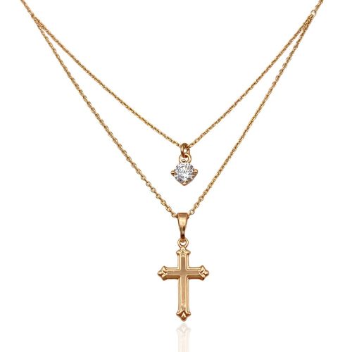 kreuzkette gold 40105