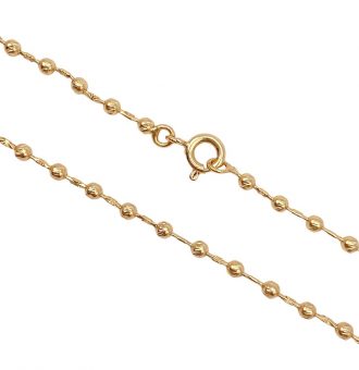 kugelkette gold 40138