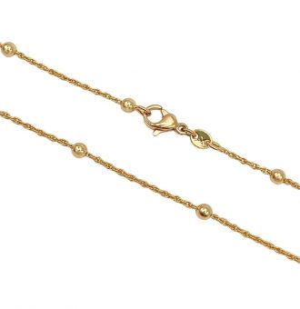 kugelkette gold 40142