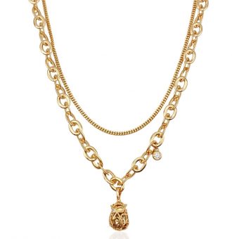 mehrreihige kette gold 40152