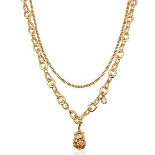 mehrreihige kette gold 40152