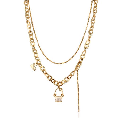 mehrreihige kette gold 40155