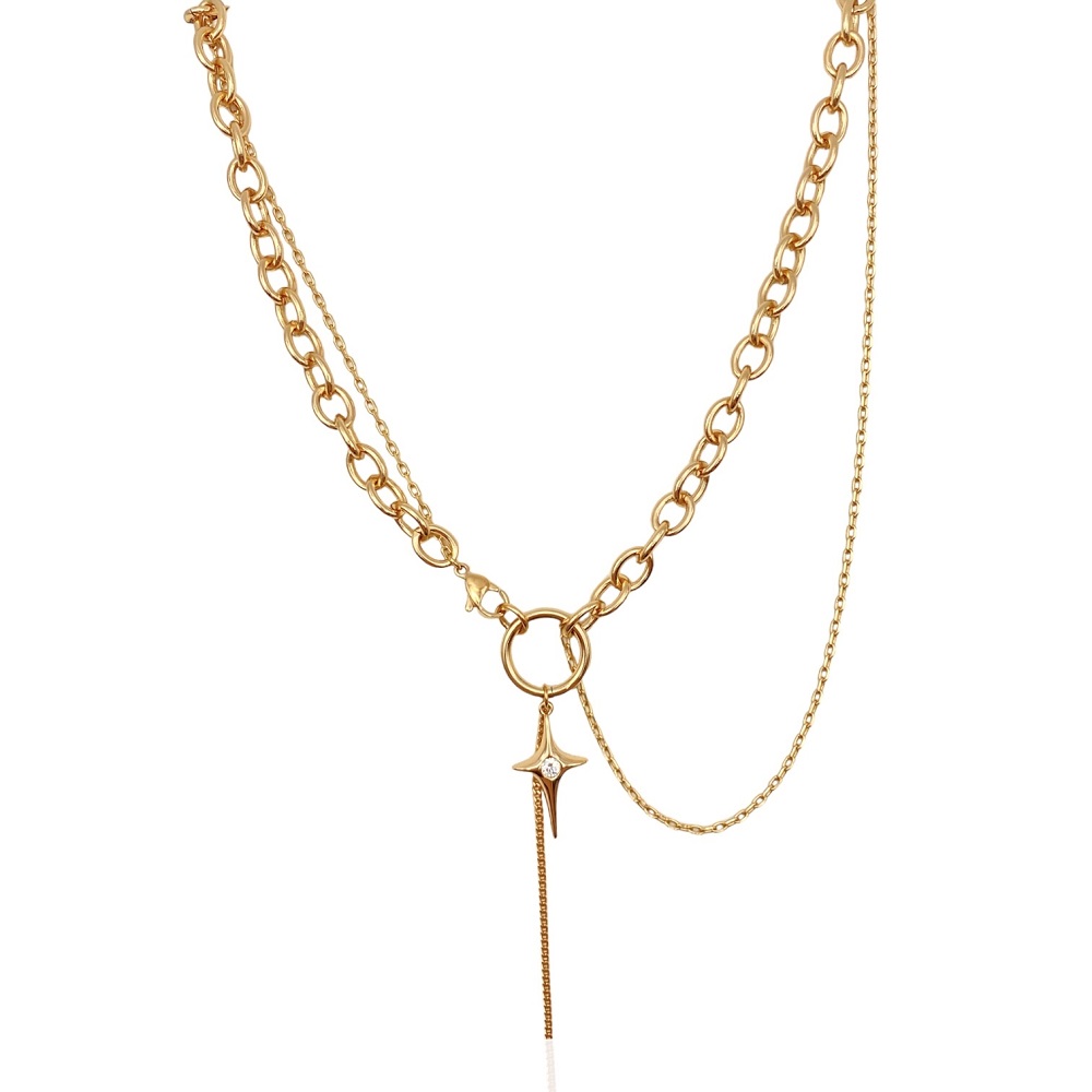 mehrreihige kette gold 40174