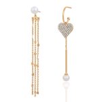 ohrringe kette gold 90159